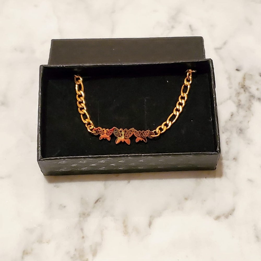 bracelet with butterflies